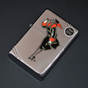 原装正品Zippo打火机-绝版收藏-2014年1937复刻风女专利号底刻