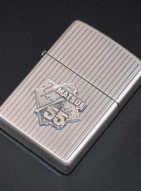 原装正品Zippo打火机-绝版收藏-2002年棒球联盟纪念限量款