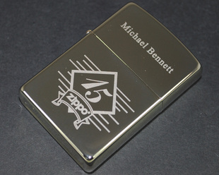 原装正品Zippo芝宝打火机-精品收藏-2006年15年工龄内部职工内职