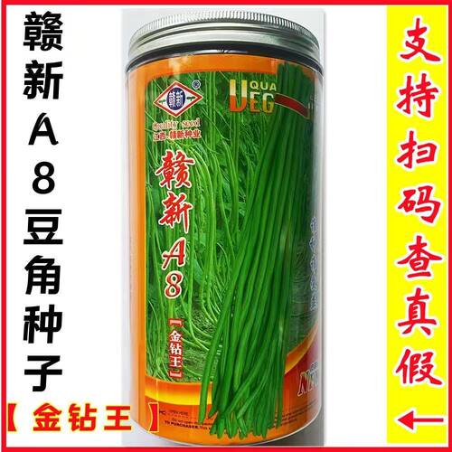 江西赣新A8长豇豆种子不早衰长豆角籽高产肉厚耐老不鼓籽基地专用