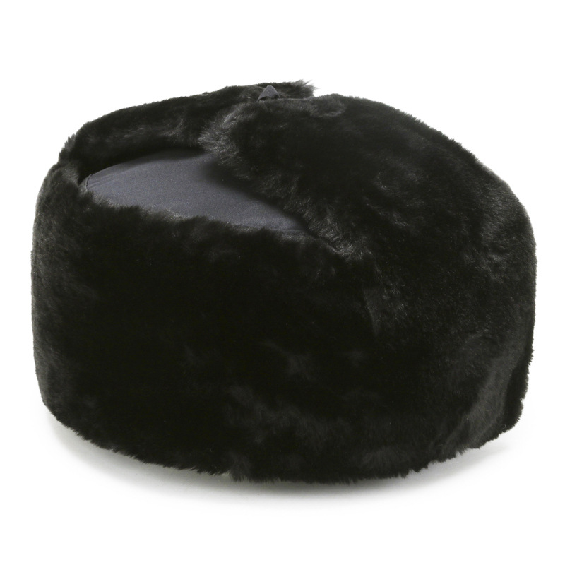 雷锋帽军大帽老式东北棉帽子男款冬季加厚防寒男女护耳中老年