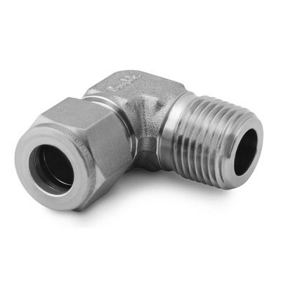 SS-500-2-6SS Swagelok Tube Fitting, Male Elbow, 5/16 in. Tub