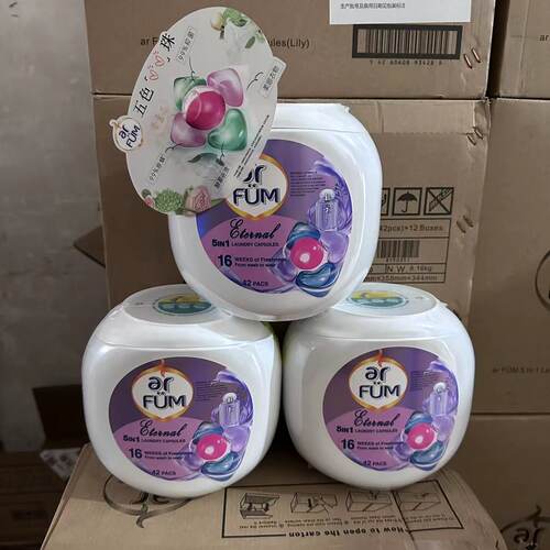 纺优美除菌除螨去污留香洗衣凝珠