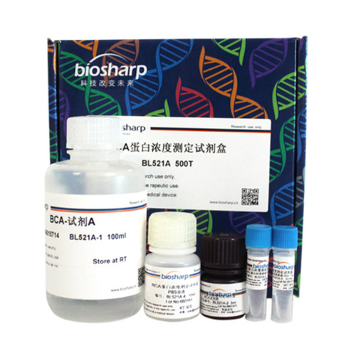 Biosharp水试剂 BCA蛋白浓度测定试剂盒 BL521A 500T