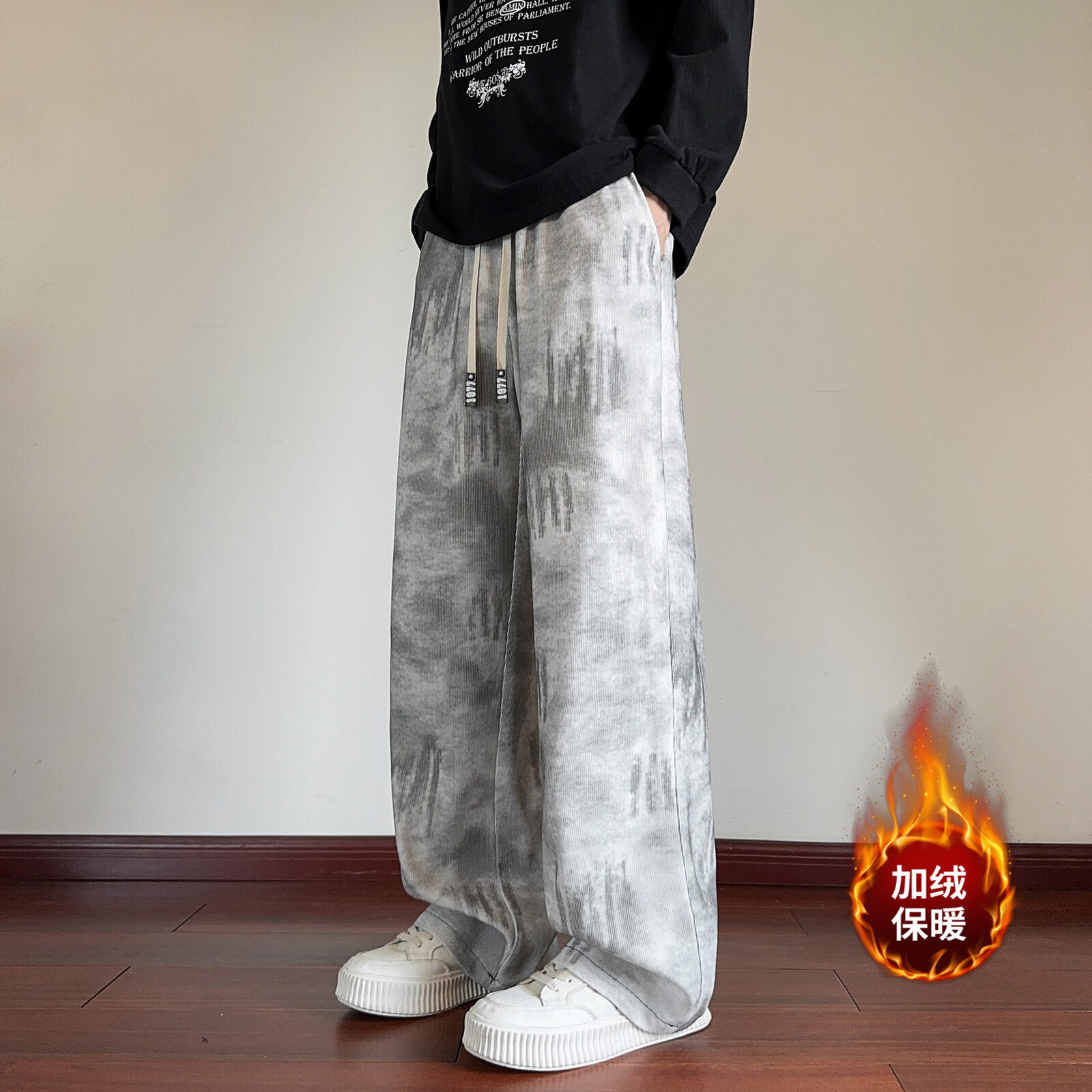 灯芯绒休闲裤常规B315-K25833-特p25控48加绒K25833JR-特p35控68