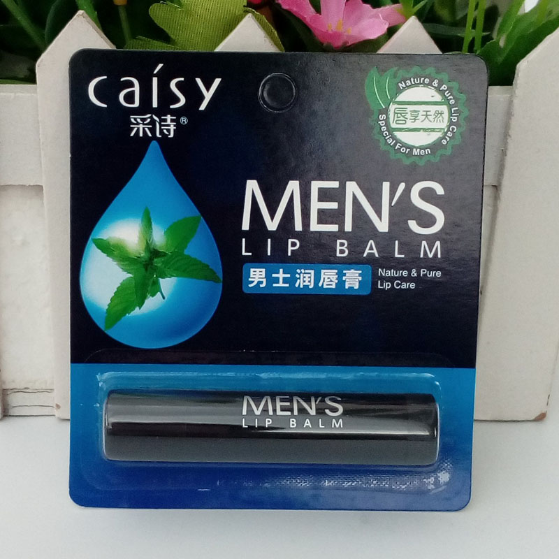 采诗男士润唇膏薄荷味无色