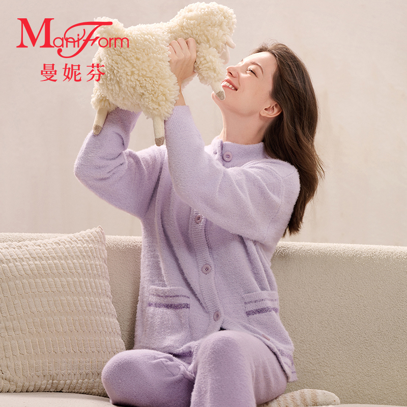 微瑕疵特卖不支持7天无理由 多款曼妮芬女士家居服套装 秋冬睡衣