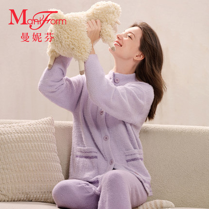 【微瑕疵特卖不退换 多款任选】曼妮芬女士家居服套装 秋冬睡衣