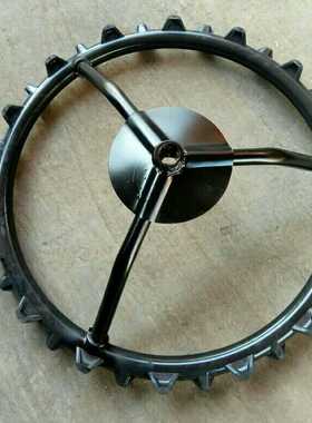 久保田插秧机配件高速原厂nspu68c老款新款标准辅助轮防陷轮