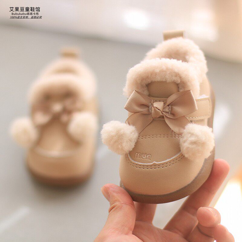 冬季男宝宝雪地靴加绒加厚大棉保暖1一3岁防滑软底学步儿童棉鞋女,童鞋/婴儿鞋/亲子鞋,学步鞋,淘宝优惠券,粉丝福利购,淘宝优惠卷