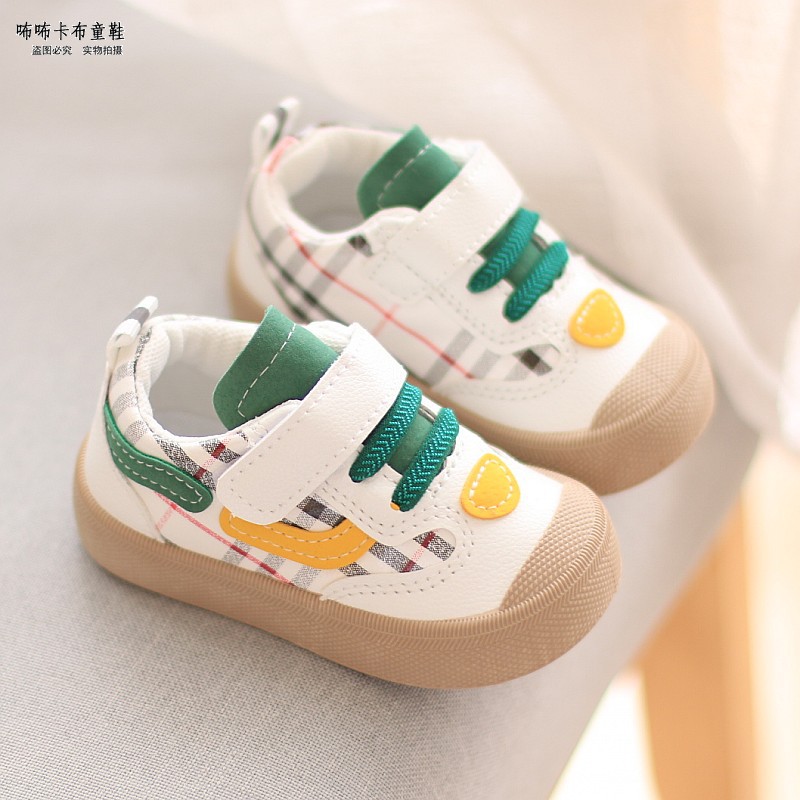 学步鞋男宝宝鞋子春秋季0一1-3岁半软底女小童单鞋婴幼儿童休闲鞋