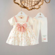 洋气小女孩夏天衣服公主裙女童夏装 女宝宝套装 两件套 夏季 婴儿童装