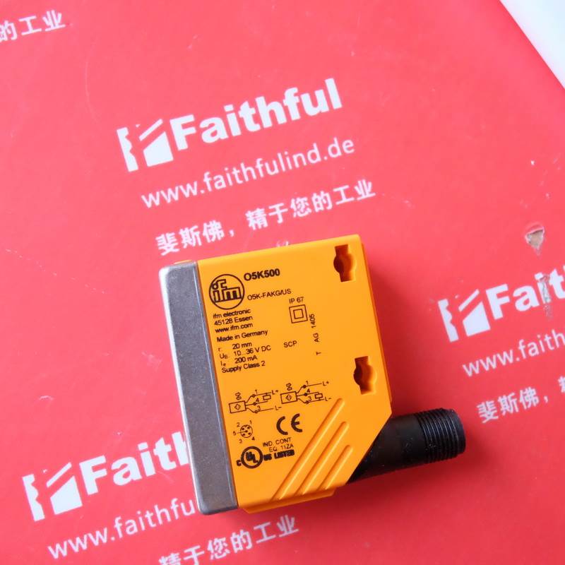 IFM O5K500易福门全新光电传感器 O5K-FAKG/US100询价-封面