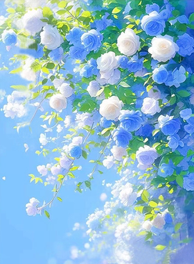 花卉砖石画客厅治愈系手工diy