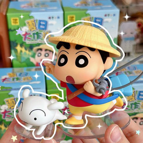 正版蜡笔小新夏日大作战系列盲盒