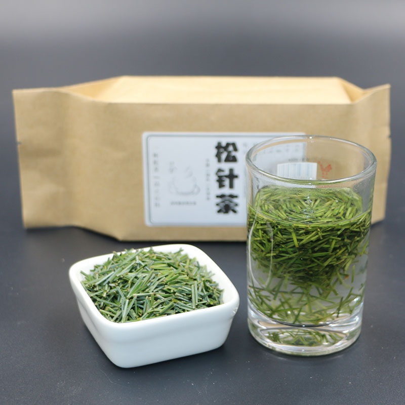 长白山野生松针茶干纯松针茶全松茶松针叶马尾松针茶50g买二送一