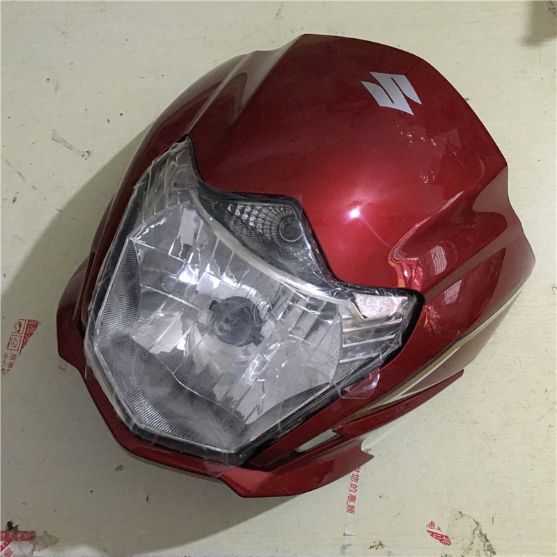 适用轻骑铃木悍骏GR150大灯超越版悍骏前照灯头罩 大灯罩大灯玻璃