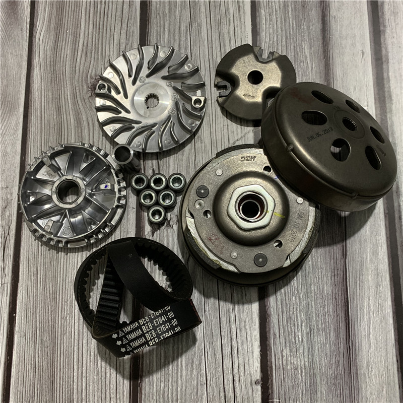 适用雅马哈巧格125i皮带轮电喷福禧125赛鹰传动离合器 前驱普利盘