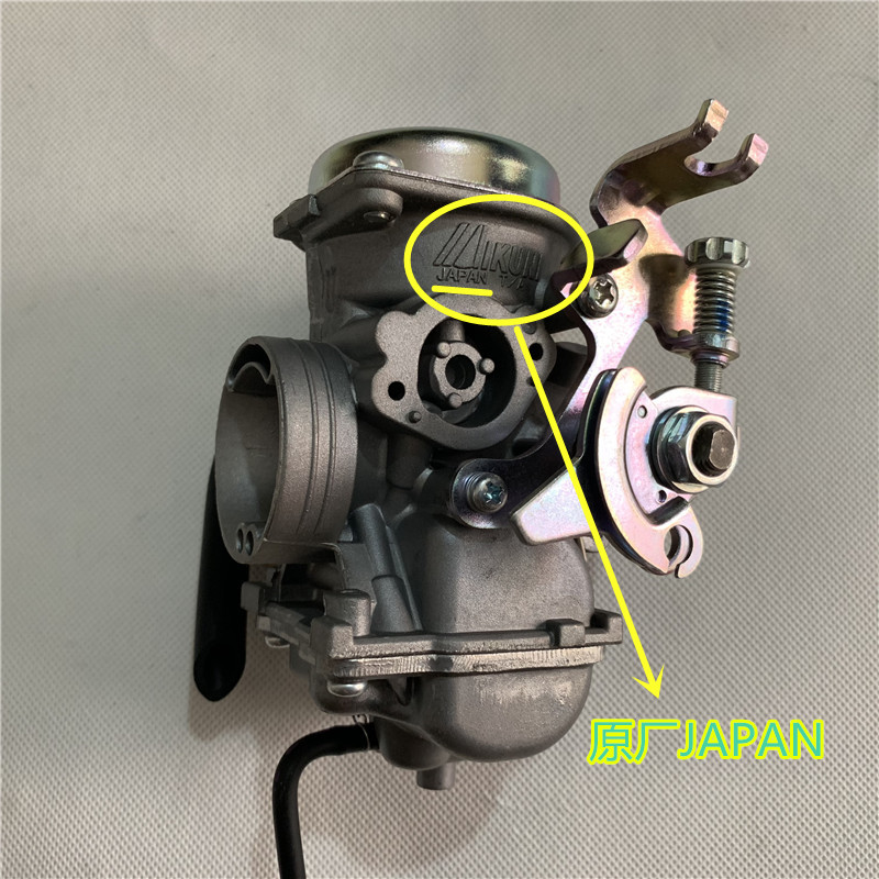 适用铃木国三钻豹HJ125K-A/2A/3A化油器EN125-2F/3A/3E化油器总成