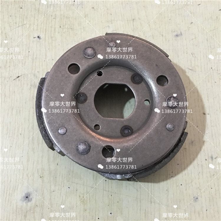 适用铃木韵彩QS100T 丽彩QS125T-2 后离合器皮带轮盘甩块 离心块