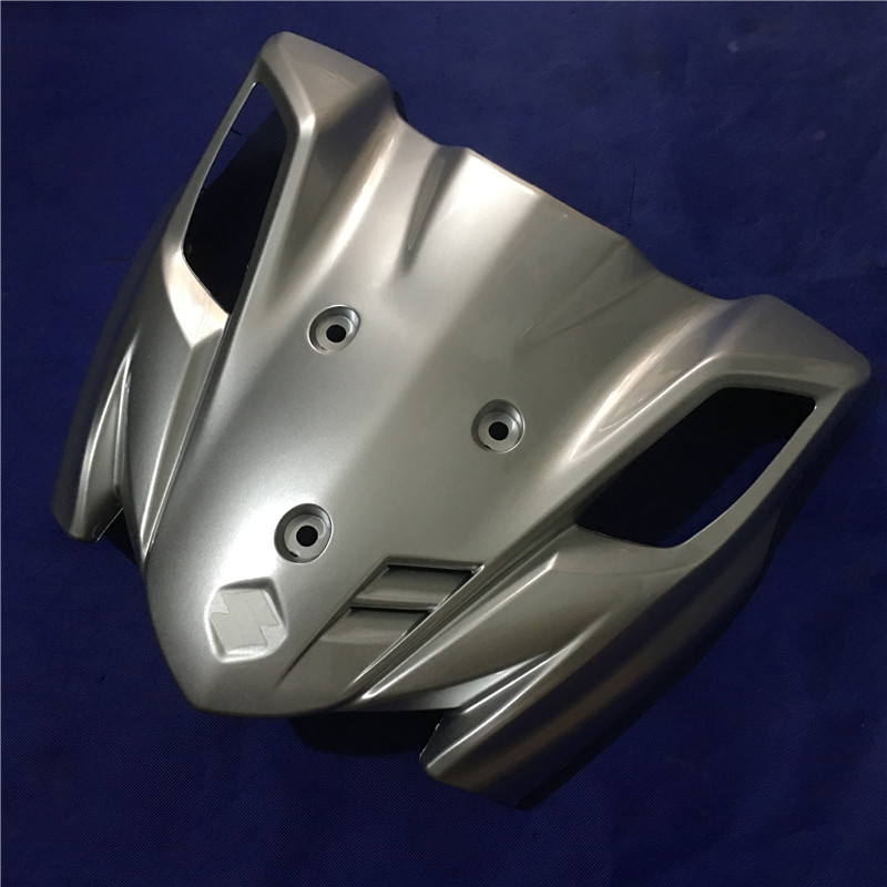 适用铃木弯梁车配件 畅FW110迪前面板喇叭罩面罩前脸左右转向灯罩