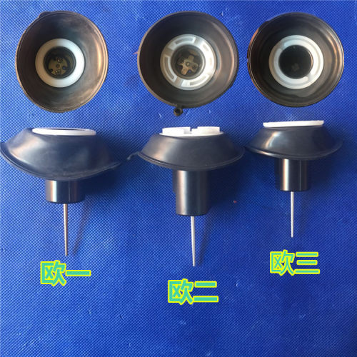 适用摩托车HJ125K国二EN125-2F 3F国三GN125老款化油器吊桶真空膜
