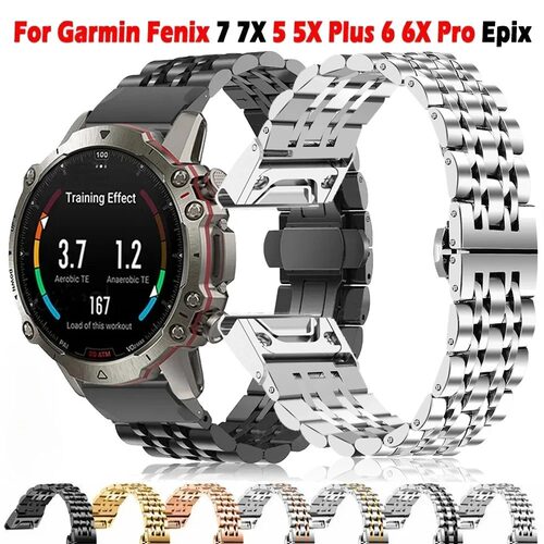 适用佳明Fenix876七珠快拆表带Ga