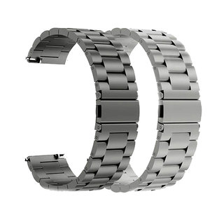 5三星Active2佳明腕带 22mm三珠钛合金表带适用华为GT4 18mm 20mm