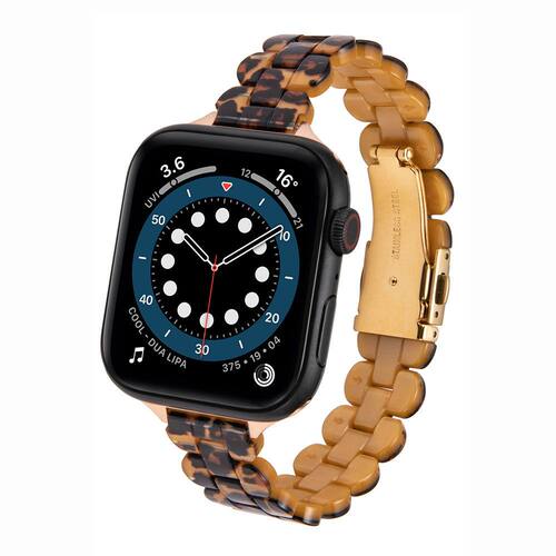 适用苹果iWatch8椭圆形树脂表带A