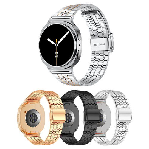 适用三星Watch89米兰尼斯不锈钢