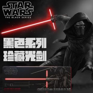 Hasbro孩之宝 星球大战 激光剑 红色 反叛 凯洛伦十字光剑 珍藏版