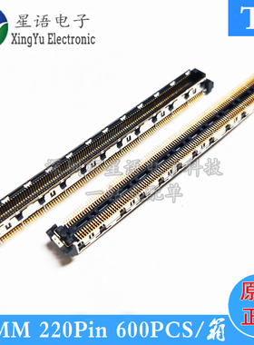 全新现货 3-1827253-6 0.5MM 220Pin TE/AMP板对板连接器母座