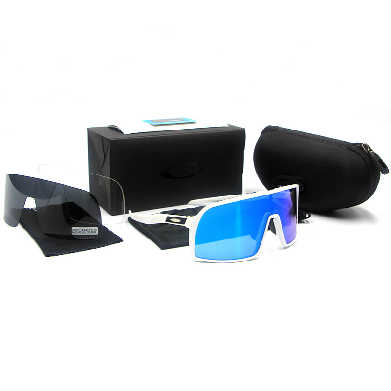 thumbnail for O Kee Cycling Glasses OO9406 Sutro Cycling Windproof Sports Polarized Sunglasses Sunglasses