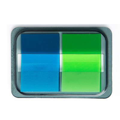 풀 아웃 박스형 스티커 분류 스티커 PET 플라스틱 스티커 메모 N 배 형광 색상 무작위 스티커 메모 용지 마킹 스티커