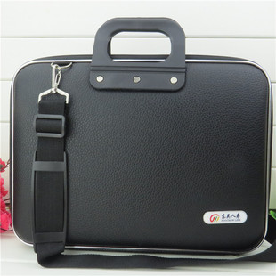 仿皮革单肩包展业包电脑包手提包中国东吴人寿保险中国平安简约