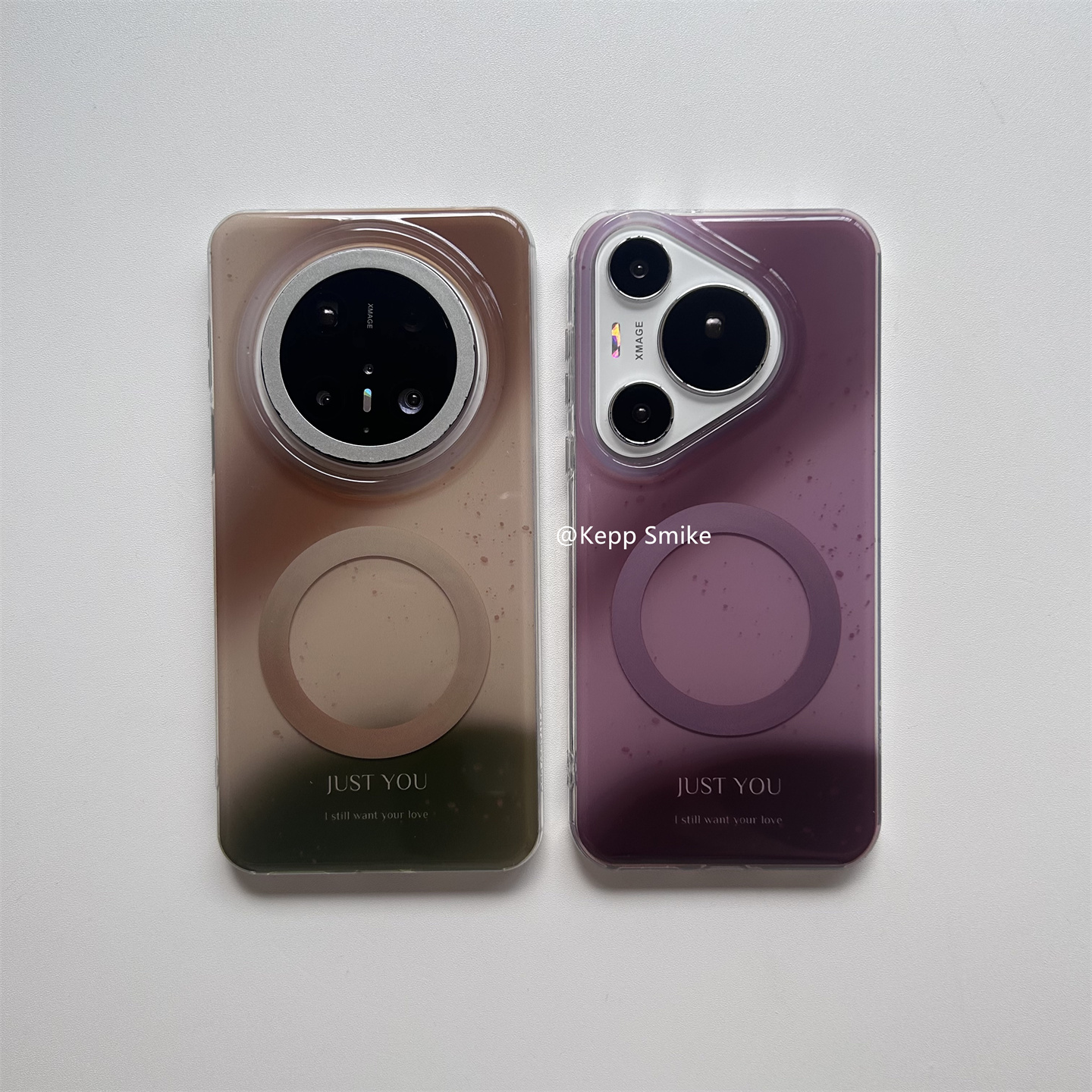 高级感简约晕染渐变色磁吸壳适用华为mate70pro+手机壳mate60pro保护套pura80pro防摔pura70pro双层磁吸壳m60