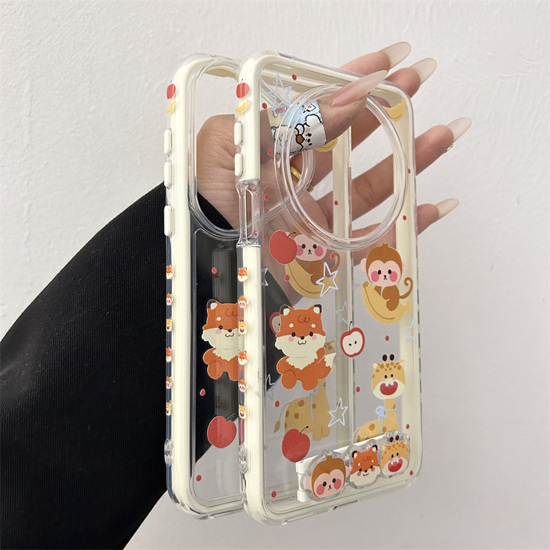 适用华为mate70亚克力日韩防摔壳