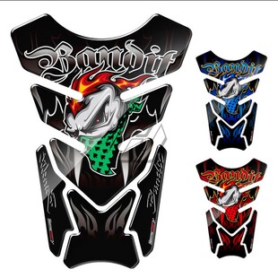 适用摩托车川崎ZX-6R 10R Z800 3D油箱贴保护贴 鱼骨贴 通用车型