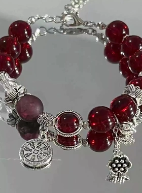 印象手链系列 |【魏无羡】魔道祖师魏无羡衍生红银系小众原创手链