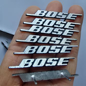 适用BOSE音响标喇叭罩装 饰汽车音响博士标志针脚卡脚金属标bose标
