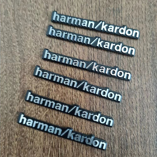 适用汽车方向盘中控音响车门装饰贴哈曼卡顿贴标大众迈腾丹拿标志