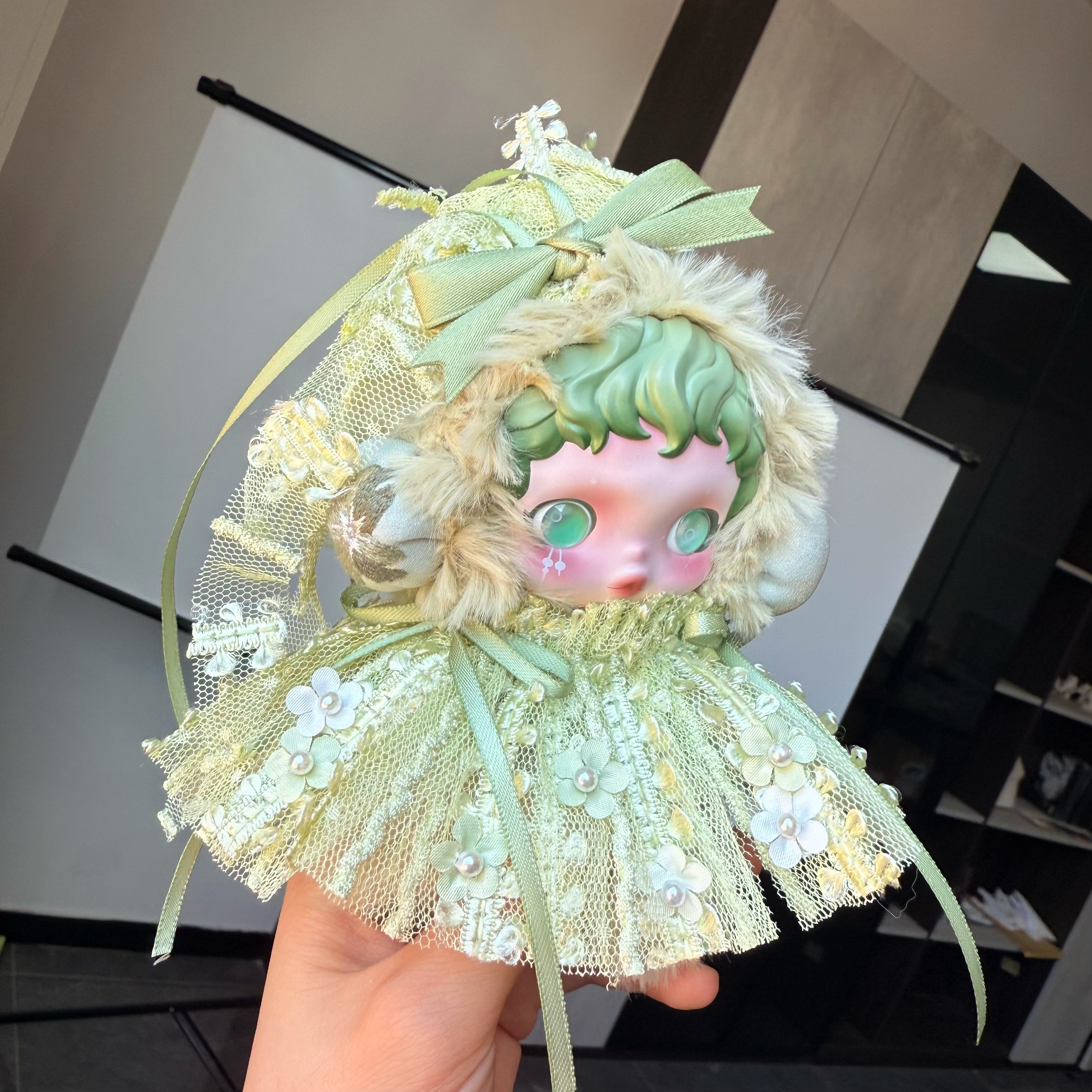 【仅衣服】池上青苔Sp娃衣17cm搪胶泡泡玛la布布衣服公仔着替