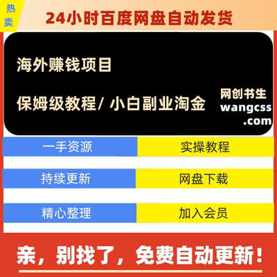 海外赚钱项目ytb不拍视频傻瓜式淘金教程副业创收