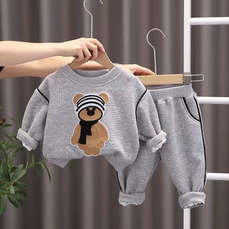 童装超萌婴儿服网红春秋款婴幼儿超萌外出服小宝宝洋气男女童套装
