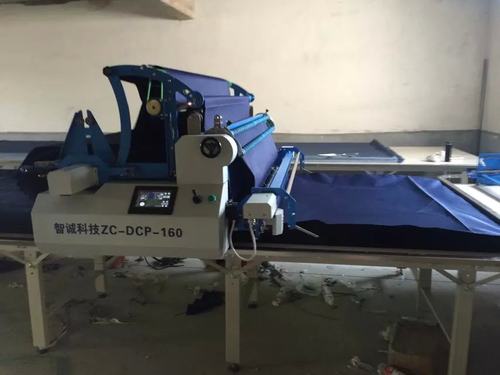 江西专卖智诚针织电脑自动拉布机/铺布机Y7-210和鹰元一蓝莲花