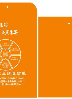 中国人寿保险红礼品平安资料袋
