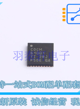 时钟发生器/频率合成器/PLL CDCM61001RHBR QFN-32-EP(5x5) TI 全