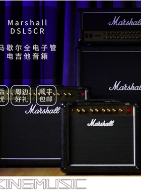 【维京人乐器】Marshall/马歇尔全电子管电吉他专业级音箱DSL5CR
