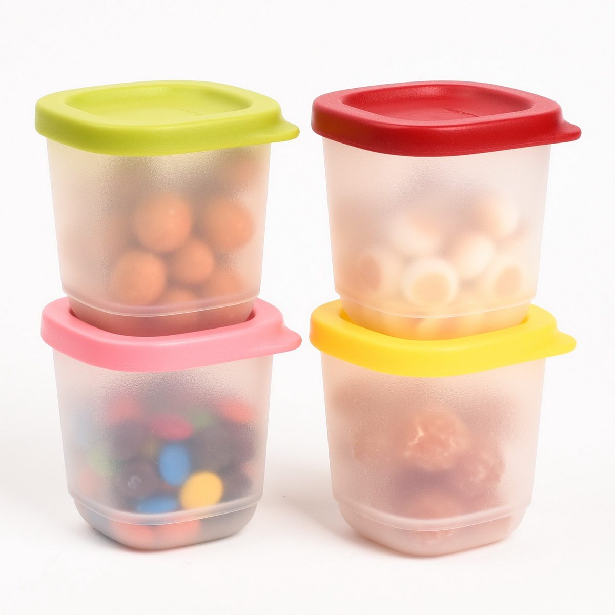 特百惠保鲜盒塑料迷你官方小零食辅食密封盒旗舰正品店储藏盒干果