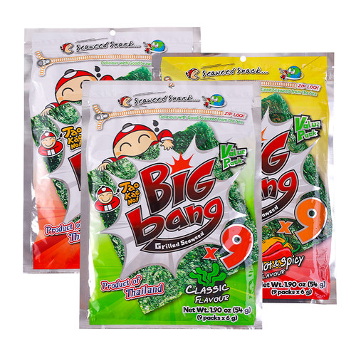 泰国TaoKaeNoi老板仔大片海苔